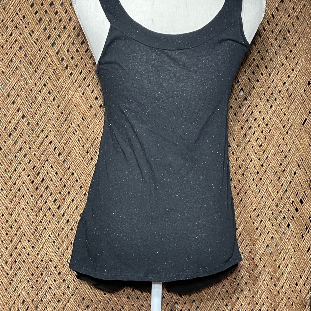 Black size Small too crochet embellished sleeveless boho festival - Picture 5 of 5